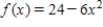 <strong>Find the average value of the function over the interval .</strong> A) -76 B) -26 C) 74 D) 124 E) -126
