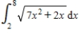 <strong>Write the following limit as a definite integral on the interval [2, 8] where   is any point in the   subinterval. ​   ​</strong> A)   B)   C)   D)   E)   <div style=padding-top: 35px> 