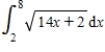 <strong>Write the following limit as a definite integral on the interval [2, 8] where   is any point in the   subinterval. ​   ​</strong> A)   B)   C)   D)   E)   <div style=padding-top: 35px> 