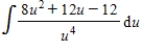 <strong>Find the indefinite integral and check the result by differentiation. </strong> A) B) C) D) E)