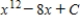 <strong>Find the indefinite integral. </strong> A) B) C) D) E)