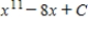 <strong>Find the indefinite integral. </strong> A) B) C) D) E)