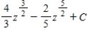 <strong>Find the indefinite integral of the following function and check the result by differentiation. </strong> A) B) C) D) E)