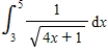 <strong>Evaluate the following definite integral. Use a graphing utility to check your answer. </strong> A) B) C) D) E)