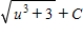 <strong>Find the indefinite integral of the following function and check the result by differentiation. </strong> A) B) C) D) E)