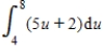 Evaluate the definite integral of the algebraic function. Use a graphing utility to verify your results. 