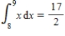 Evaluate the integral. ​   ​ Given, ​   ,   ,   ,   . ​