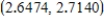 <strong>Find the point on the graph of the function that is closest to the point . Round all numerical values in your answer to four decimal places. </strong> A) B) C) D) E)