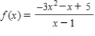 <strong>Determine the slant asymptote of the graph of . </strong> A) B) C) D) E) no slant asymptotes