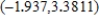 <strong>Find the point on the graph of the function that is closest to the point . Round all numerical values in your answer to four decimal places. </strong> A) B) C) D) E)