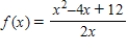 <strong>Analyze and sketch a graph of the function . </strong> A) B) C) D) E) none of these