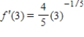 <strong>Find the value of the derivative (if it exists) of at the indicated extremum. </strong> A) is undefined. B) C) D) E)