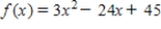 Find all relative extrema of the function . Use the Second Derivative Test where applicable. 