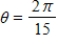 A ball bearing is placed on an inclined plane and begins to roll. The angle of elevation of the plane is radians. The distance (in meters) the ball bearing rolls in t seconds is . Determine the value of after one second. Round numerical values in your answer to one decimal place. 