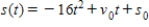 <strong>A ball is thrown straight down from the top of a 220-ft building with an initial velocity of -16 ft per second. The position function is . What is the velocity of the ball after 4 seconds? </strong> A) The velocity after 4 seconds is -80 ft per second. B) The velocity after 4 seconds is -112 ft per second. C) The velocity after 4 seconds is -144 ft per second. D) The velocity after 4 seconds is -48 ft per second. E) The velocity after 4 seconds is -288 ft per second.