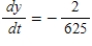 <strong>A point is moving along the graph of the function such that centimeters per second. Find when . </strong> A) B) C) D) E)
