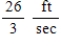 <strong>A man 6 feet tall walks at a rate of 13 feet per second away from a light that is 15 feet above the ground (see figure). When he is 5 feet from the base of the light, at what rate is the length of his shadow changing? </strong> A) B) C) D) E)