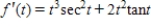 <strong>Find the derivative of the trigonometric function . </strong> A) B) C) D) E)