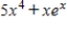 <strong>Find the derivative of the function . </strong> A) B) C) D) E)