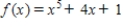 <strong>Use Newton's Method to approximate the zero(s) of the function accurate to three decimal places. </strong> A) 0.250 B) -0.250 C) -0.292 D) 0.281 E) 0.197