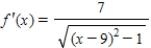 <strong>Find the derivative of the function . </strong> A) B) C) D) E)