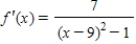 <strong>Find the derivative of the function . </strong> A) B) C) D) E)