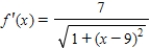 <strong>Find the derivative of the function . </strong> A) B) C) D) E)