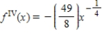 <strong>Given the derivative below find the requested higher-order derivative. , . </strong> A) B) C) D) E)