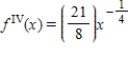 <strong>Given the derivative below find the requested higher-order derivative. , . </strong> A) B) C) D) E)