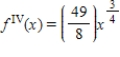 <strong>Given the derivative below find the requested higher-order derivative. , . </strong> A) B) C) D) E)