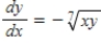 <strong>Find by implicit differentiation. . </strong> A) B) C) D) E)