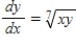 <strong>Find by implicit differentiation. . </strong> A) B) C) D) E)