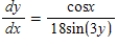 <strong>Find by implicit differentiation. </strong> A) B) C) D) E)