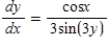 <strong>Find by implicit differentiation. </strong> A) B) C) D) E)
