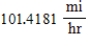 <strong>An airplane is flying in still air with an airspeed of 283 miles per hour. If it is climbing at an angle of 21°, find the rate at which it is gaining altitude. Round your answer to four decimal places. </strong> A) B) C) D) E)