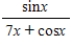 <strong>Find the derivative of the function . Simplify your answer. </strong> A) B) C) D) E)