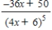 <strong>Use logarithmic differentiation to find . </strong> A) B) C) D) E)