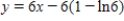 <strong>Find the slope-intercept equation of the line tangent to the graph of when . </strong> A) B) C) D) E)