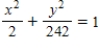 <strong>Use implicit differentiation to find an equation of the tangent line to the ellipse at . </strong> A) B) C) D) E)