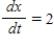 <strong>Find the rate of change of the distance D between the origin and a moving point on the graph of if centimeters per second. </strong> A) B) C) D) E)