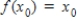 Approximate the fixed point of the function   between   and   to two decimal places. [A fixed point   of a function f is a value of x such that   .] ​
