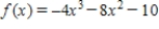 Find the derivative of the following function using the limiting process. 