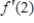 Use the quotient rule to differentiate the following function   and evaluate   . ​