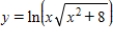 Find the derivative of the function   . ​