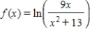 Find the derivative of the function   . ​