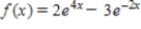 Find the derivative of the function   . ​