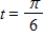 The displacement from equilibrium of an object in harmonic motion on the end of a spring is where y is measured in feet and t is the time in seconds. Determine the position of the object when . Round your answer to two decimal places. 