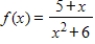 Use the Quotient Rule to differentiate the function   . ​