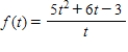Find the second derivative of the function   . ​