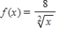 Find the derivative of the function by the limit process. 